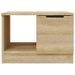 Table basse chêne sonoma 50x50x36 cm bois d'ingénierie - Photo n°5