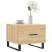 Table basse Chêne sonoma 50x50x40 cm Bois d'ingénierie - Photo n°3