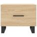 Table basse Chêne sonoma 50x50x40 cm Bois d'ingénierie - Photo n°5