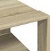 Table basse chêne sonoma 51,5x51,5x30 cm bois d'ingénierie - Photo n°7