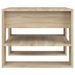 Table basse chêne sonoma 55,5x55x45 cm bois d'ingénierie - Photo n°4