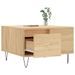 Table basse chêne sonoma 55x55x36,5 cm bois d'ingénierie - Photo n°4