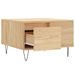 Table basse chêne sonoma 55x55x36,5 cm bois d'ingénierie - Photo n°6