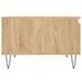 Table basse chêne sonoma 55x55x36,5 cm bois d'ingénierie - Photo n°7