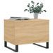 Table basse Chêne sonoma 60x44,5x45 cm Bois d'ingénierie - Photo n°4