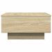 Table basse chêne sonoma 60x45x31 cm bois d'ingénierie - Photo n°5