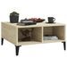 Table basse Chêne sonoma 60x60x30 cm 2 - Photo n°1