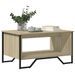 Table basse chêne sonoma 75x51x40 cm bois d'ingénierie - Photo n°4