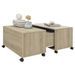 Table basse Chêne sonoma 75x75x38 cm - Photo n°1