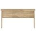 Table basse Chêne sonoma 80x50,5x41,5 cm Bois d'ingénierie - Photo n°4