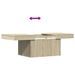 Table basse chêne sonoma 80x55x40 cm bois d'ingénierie - Photo n°9