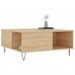 Table basse chêne sonoma 80x80x36,5 cm bois d'ingénierie - Photo n°3