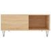 Table basse chêne sonoma 80x80x36,5 cm bois d'ingénierie - Photo n°5