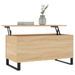 Table basse Chêne sonoma 90x44,5x45 cm Bois d'ingénierie - Photo n°3