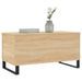 Table basse Chêne sonoma 90x44,5x45 cm Bois d'ingénierie - Photo n°4