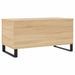 Table basse Chêne sonoma 90x44,5x45 cm Bois d'ingénierie - Photo n°8