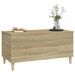 Table basse Chêne sonoma 90x44,5x45 cm Bois d'ingénierie - Photo n°4