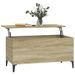 Table basse Chêne sonoma 90x44,5x45 cm Bois d'ingénierie - Photo n°5