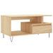 Table basse Chêne sonoma 90x49x45 cm Bois d'ingénierie - Photo n°1