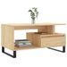 Table basse Chêne sonoma 90x49x45 cm Bois d'ingénierie - Photo n°3