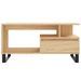 Table basse Chêne sonoma 90x49x45 cm Bois d'ingénierie - Photo n°5