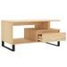 Table basse Chêne sonoma 90x49x45 cm Bois d'ingénierie - Photo n°6