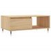 Table basse Chêne sonoma 90x50x36,5 cm Bois d'ingénierie - Photo n°1