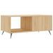 Table basse chêne sonoma 90x50x40 cm bois d'ingénierie - Photo n°8