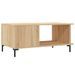 Table basse chêne sonoma 90x50x40 cm bois d'ingénierie - Photo n°8