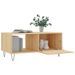 Table basse chêne sonoma 90x50x40 cm bois d'ingénierie - Photo n°4