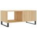 Table basse chêne sonoma 90x50x40 cm bois d'ingénierie - Photo n°8