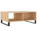 Table basse chêne sonoma 90x60x35 cm bois d'ingénierie - Photo n°8