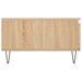 Table basse chêne sonoma 90x60x35 cm bois d'ingénierie - Photo n°7