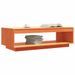 Table basse marron 110x50x33,5 cm bois massif de pin - Photo n°4