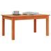 Table basse cire marron 80x50x40 cm bois massif de pin - Photo n°4