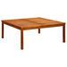 Table basse de jardin 110x110x45 cm Bois solide d'acacia - Photo n°1