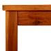 Table basse de jardin 110x110x45 cm Bois solide d'acacia - Photo n°6