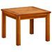 Table basse de jardin 45x45x36 cm Bois solide d'acacia - Photo n°1