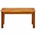 Table basse de jardin 70x40x36 cm Bois solide d'acacia - Photo n°2