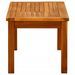 Table basse de jardin 70x40x36 cm Bois solide d'acacia - Photo n°3