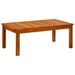 Table basse de jardin 90x50x36 cm Bois solide d'acacia - Photo n°1