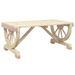 Table basse de jardin 90x50x40 cm bois de sapin massif - Photo n°6