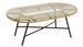 Table basse de jardin ovale métal bicolore Yvonne L 90 cm - Photo n°1