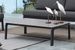 Table basse de jardin rectangle en aluminium Jaco L 120 cm - Photo n°2