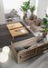 Table basse de jardin rectangle en bois teck Balou L 120 cm - Photo n°4