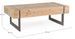 Table basse en bois de sapin et pieds acier noir Garty 120 cm - Photo n°4