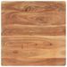 Table basse en forme de V 66x66x30 cm Bois d'acacia massif - Photo n°5