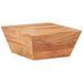 Table basse en forme de V 66x66x30 cm Bois d'acacia massif - Photo n°9