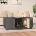 Table basse Gris 100x50x41 cm Bois massif de pin - Photo n°3