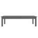 Table basse Gris 110x50x30 cm Bois massif de pin - Photo n°3